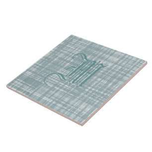 Monogramm und Weave Fliese