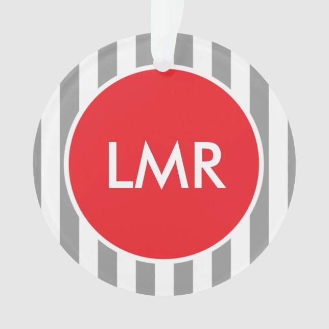 Monogramm-Verzierung Ornament (Vorderseite)