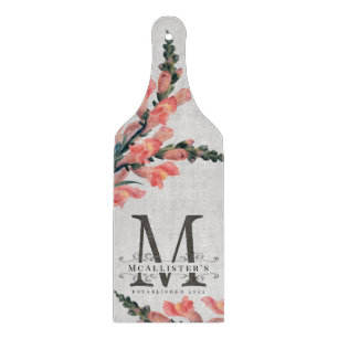 Monogramm Vintage Blutblutfamilie Jahr C Schneidebrett