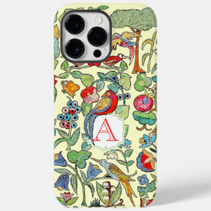 Monogramm Vintage Imitate Stickgeticktes Muster iP Case-Mate iPhone 14 Pro Max Hülle