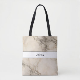Monogramm Vintage-Marmor-Tasche
