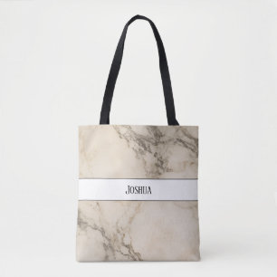 Monogramm Vintage-Marmor-Tasche