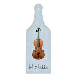 Monogramm Violin Schneidebrett