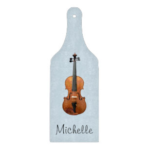 Monogramm Violin Schneidebrett