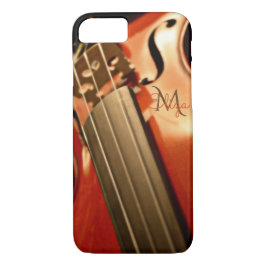 Monogramm-Violinen-Musik iPhone 7 Fall Case-Mate iPhone Hülle