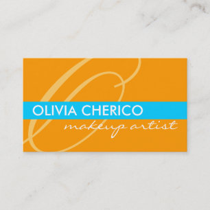 Monogramm-Visitenkarten Visitenkarte