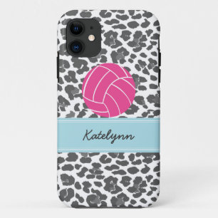 Monogramm-Volleyball-grauer Case-Mate iPhone Hülle