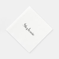 Monogramm-Vorlage Schwarz-weiß Benutzerdefiniert C