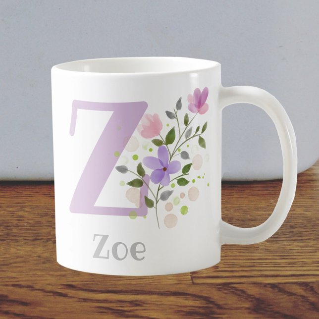 Monogramm & Vorname Kaffeetasse (Von Creator hochgeladen)