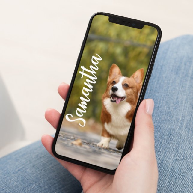 Monogramm-Wandpapier für das personalisierte Foto Poster (Von Creator hochgeladen)