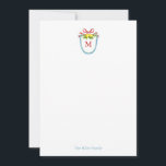 Monogramm-Wappen mit Zitronen Mitteilungskarte<br><div class="desc">Elegantes personalisiertes Monogram Aquarell-Wappen mit Zitronen und rot-bogenfarbener Notizkarte,  ideal zum Schreiben von Weihnachtsbriefen an Freunde und Familie. Auch passende Weihnachtskarte und Rücksendeadresse Aufkleber und Umschlag Aufkleber im Foto sind erhältlich.</div>