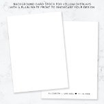 Monogramm weißer Hintergrund für Vellum-Overlay Einladung<br><div class="desc">Erweitern Sie Ihre Vellum- oder Acryl-Hochzeitseinladung oder Save the Date Overlays mit unserem vielseitigen Kartenvorrat. Mit einer schlichten,  weißen Front,  die Ihr Overlay-Design perfekt präsentiert,  präsentiert der Rücken Ihre Monogramm-Namen und das Hochzeitstermin,  die mit einem Herz in einer klaren Schrift verbunden sind und Ihren Einladungen eine persönliche Touch verleihen.</div>