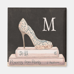 Monogramm   Wilder Apple   Elegante High Heel Mode Magnet