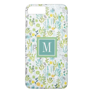 Monogramm wildes und freies Muster Case-Mate iPhone Hülle