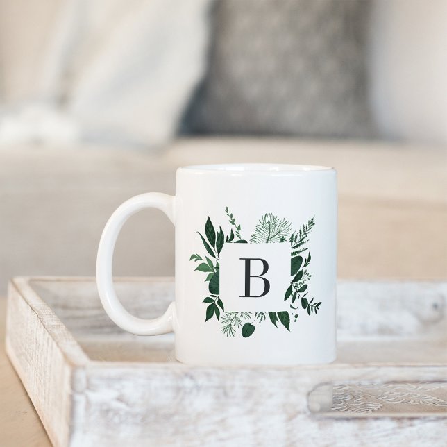 Monogramm Wildwald Kaffeetasse (Von Creator hochgeladen)