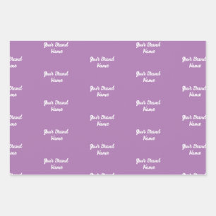 Monogramm-Wrapper für den personalisierten Namen Geschenkpapier Set