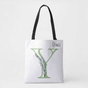Monogramm Y Lavendel Eukalyptus