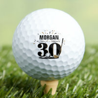 Monogramm zum 30. Geburtstag