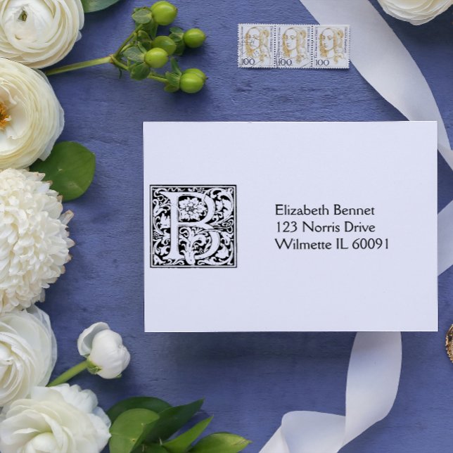 Monogrammadresse Permastempel (Von Creator hochgeladen)