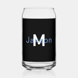 monogrammatisch dosenglas