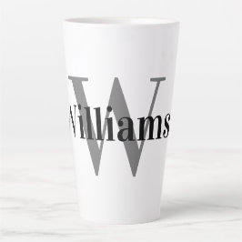 monogrammatisch milchtasse