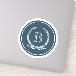 Monogrammdesign Aufkleber