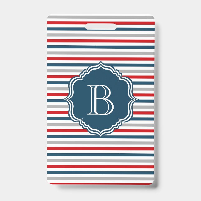 Monogrammdesign Ausweis (Vorderseite)