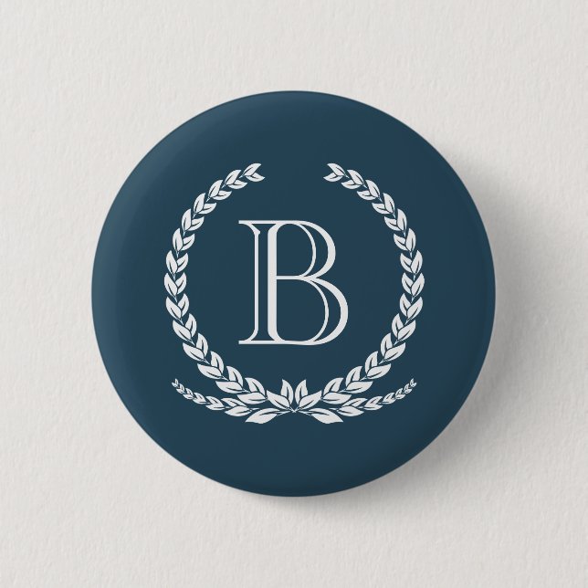 Monogrammdesign Button (Vorderseite)