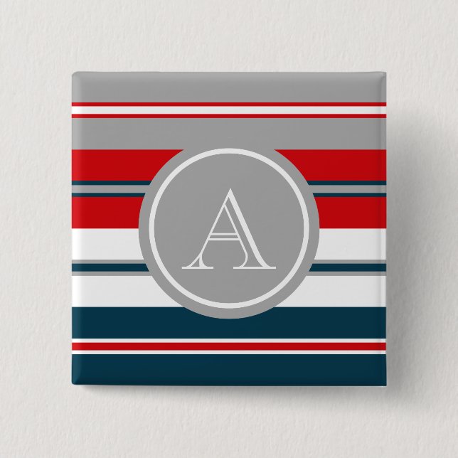 Monogrammdesign Button (Vorderseite)