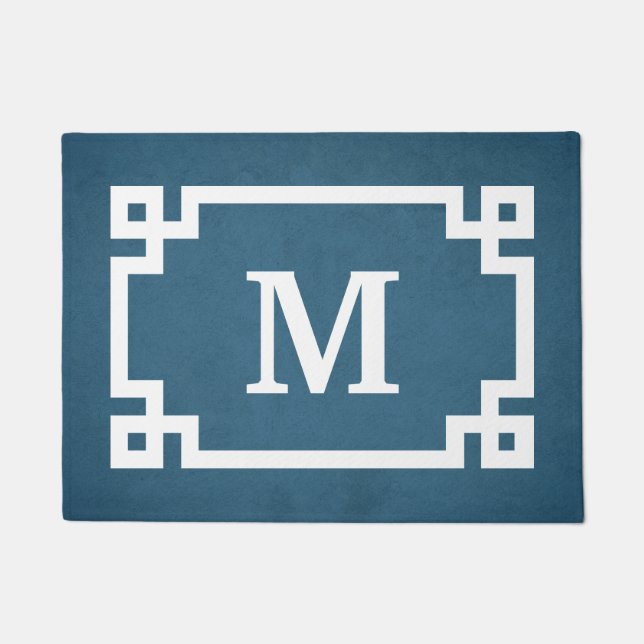Monogrammdesign Fußmatte (Vorderseite)