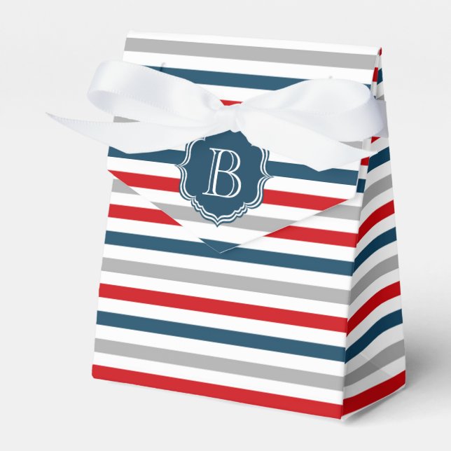 Monogrammdesign Geschenkschachtel (Vorderseite)