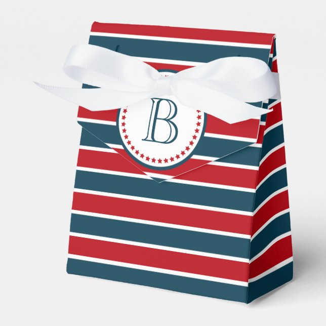 Monogrammdesign Geschenkschachtel (Vorderseite)