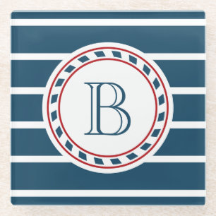 Monogrammdesign Glasuntersetzer