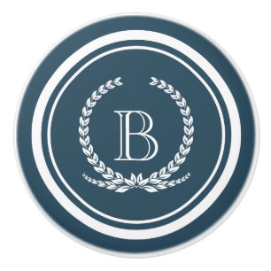 Monogrammdesign Keramikknauf