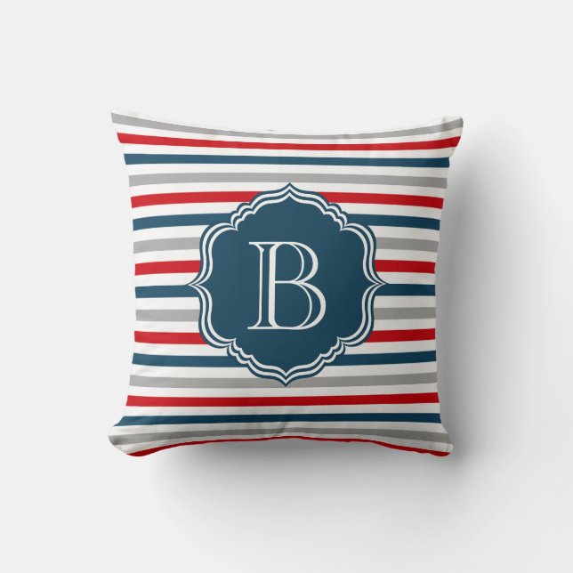 Monogrammdesign Kissen (Vorderseite)