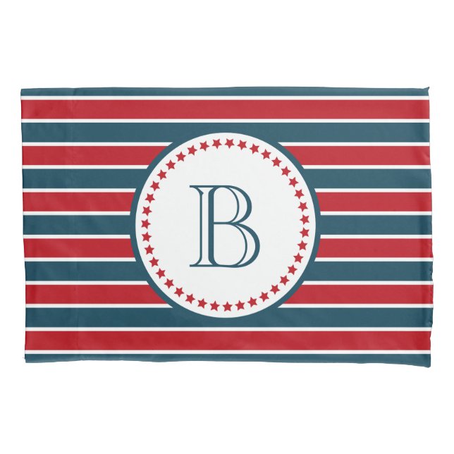 Monogrammdesign Kissenbezug (Vorderseite)