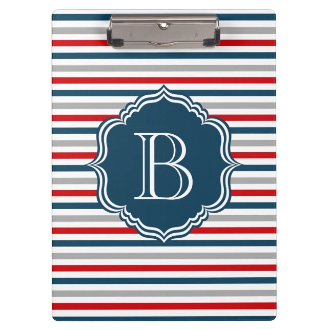 Monogrammdesign Klemmbrett (Vorderseite)