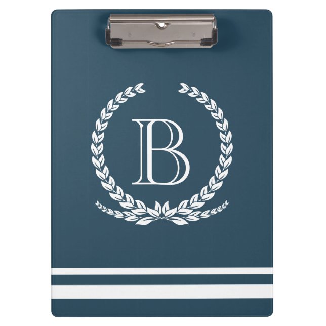 Monogrammdesign Klemmbrett (Vorderseite)