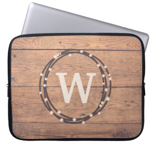 Monogrammdesign Laptopschutzhülle