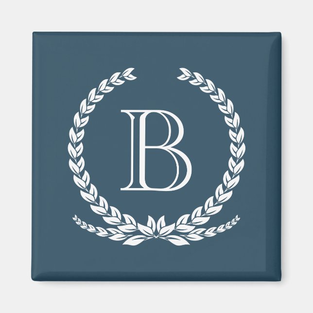 Monogrammdesign Magnet (Vorne)