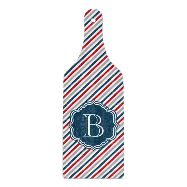 Monogrammdesign Schneidebrett (Vorderseite)