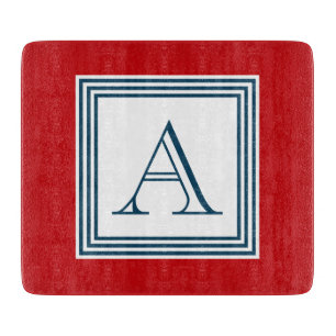 Monogrammdesign Schneidebrett
