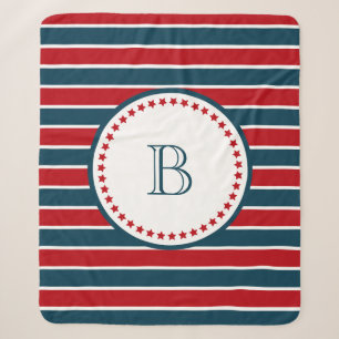 Monogrammdesign Sherpadecke