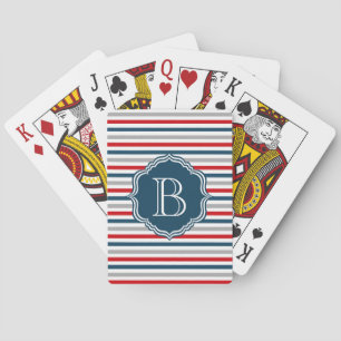 Monogrammdesign Spielkarten