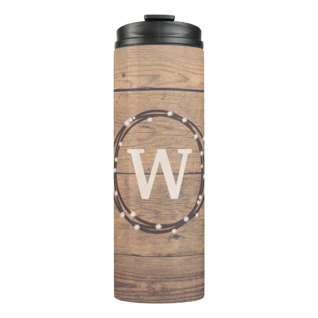 Monogrammdesign Thermosbecher (Vorderseite)