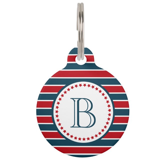 Monogrammdesign Tiernamensmarke (Vorderseite)