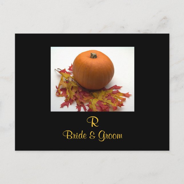 Monogramme Hochzeiten speichern die Datumskarten Ankündigungspostkarte