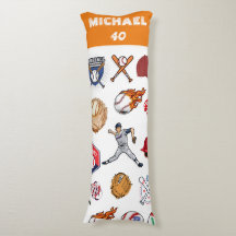 Monogramme moderne Baseballspieler-Illustrationen