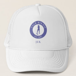 Monogrammed Golf Funny Golfer Greens Saying Custom Truckerkappe