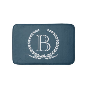 Monogrammentwurf Badematte